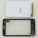 How to disassemble LG L60 X145, Step 8/2