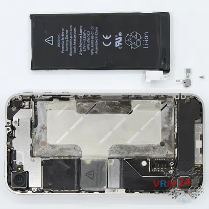 How to disassemble Apple iPhone 4, Step 4/2