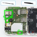 Cómo desmontar Nokia 1 TA-1047, Paso 10/1