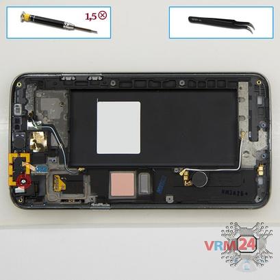 How to disassemble Samsung Galaxy Round SM-G910S, Step 9/1