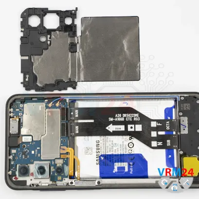How to disassemble Samsung Galaxy A26 SM-A268, Step 5/2