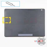 How to disassemble Lenovo Tab M10 TB-X605L, Step 2/1