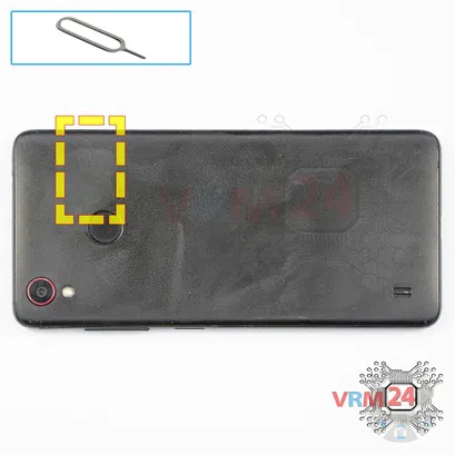 How to disassemble ZTE Blade A7 Vita, Step 2/1