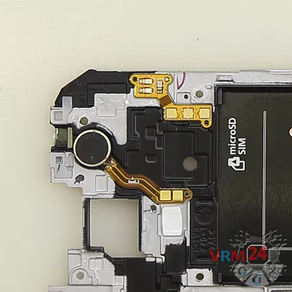 Cómo desmontar Samsung Galaxy S5 SM-G900, Paso 15/2