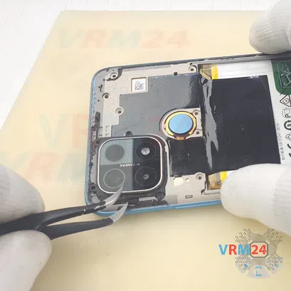 How to disassemble Oppo A15s, Step 5/3