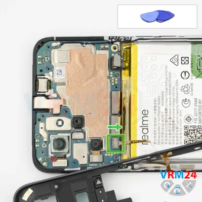 Как разобрать Realme C35, Шаг 8/1