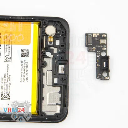 How to disassemble Xiaomi Redmi 12C, Step 11/2