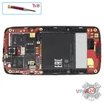 How to disassemble HTC Desire 500, Step 6/1