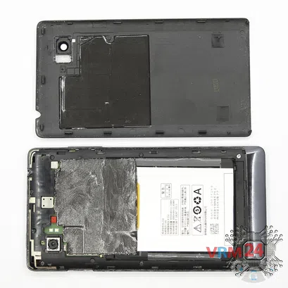 Cómo desmontar Lenovo Vibe Z K910, Paso 2/2