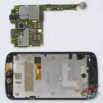 How to disassemble ZTE Blade C, Step 7/2