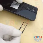 Как разобрать Realme C35, Шаг 2/4