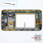 How to disassemble LG G2 mini D618, Step 8/1