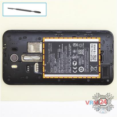 How to disassemble Asus ZenFone 2 Laser ZE500KL, Step 2/1