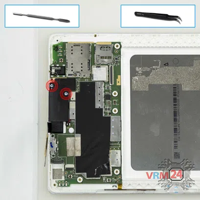 Cómo desmontar Lenovo Tab 2 A8-50, Paso 15/1