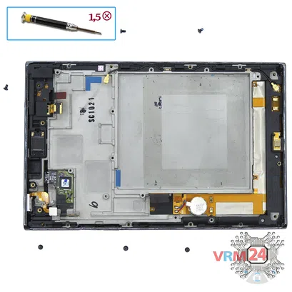 How to disassemble LG Optimus Vu P895, Step 12/1