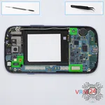 How to disassemble Samsung Galaxy S3 GT-i9300, Step 7/1