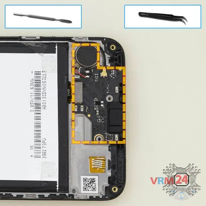 How to disassemble Meizu M8c M810H, Step 9/1