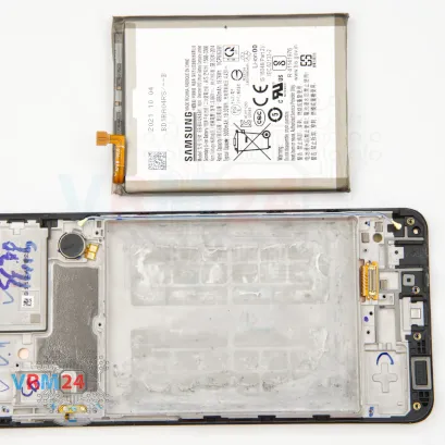How to disassemble Samsung Galaxy M32 SM-M325, Step 17/2