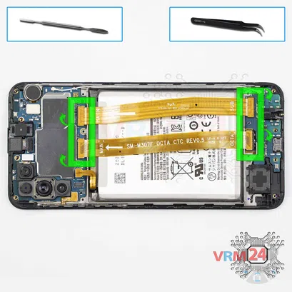 How to disassemble Samsung Galaxy M31 SM-M315, Step 10/1