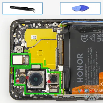 Cómo desmontar Honor 90, Paso 13/1
