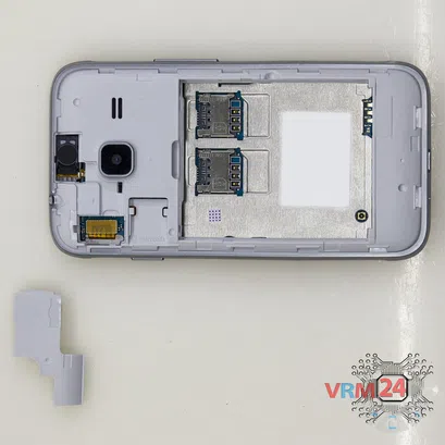 Cómo desmontar Samsung Galaxy J1 mini (2016) SM-J105, Paso 3/2