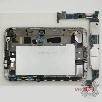 Cómo desmontar Samsung Galaxy Note 8.0'' GT-N5100, Paso 12/2