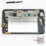 Cómo desmontar Samsung Galaxy Tab 3 7.0'' SM-T211, Paso 9/2