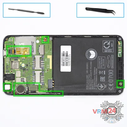 How to disassemble Lenovo S580, Step 7/1