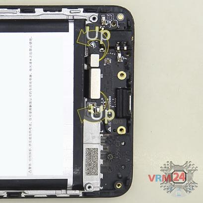 How to disassemble Meizu M5 Note M621H, Step 11/2