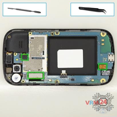 How to disassemble Samsung Google Nexus S GT-i9020, Step 8/1