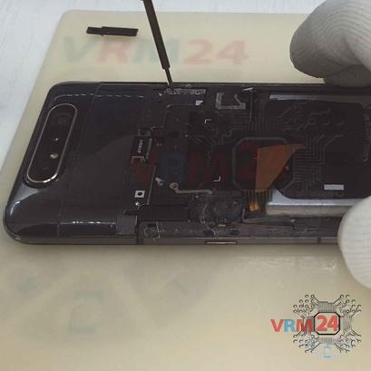 How to disassemble Samsung Galaxy A80 SM-A805, Step 10/3