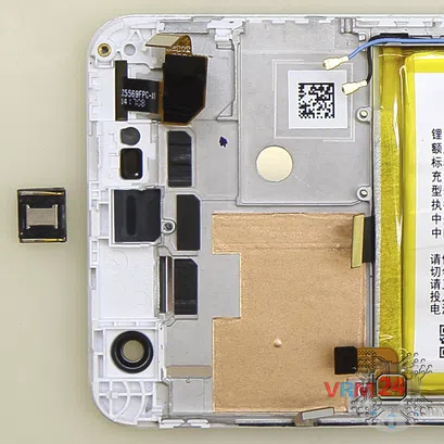 Como desmontar ZTE Blade V8 por si mesmo, Passo 17/2