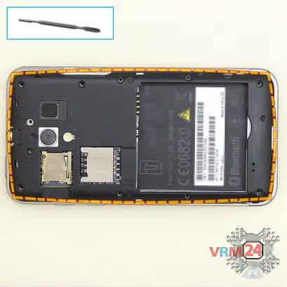 How to disassemble Asus PadFone A66, Step 4/1