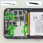 How to disassemble Nokia 7.1 TA-1095, Step 13/1