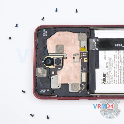 Como desmontar Asus ZenFone 5 Lite ZC600KL por si mesmo, Passo 7/2