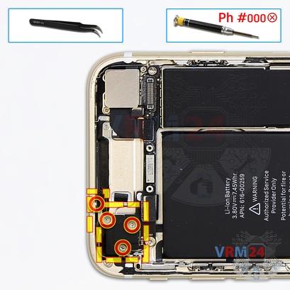 How to disassemble Apple iPhone 7, Step 16/1