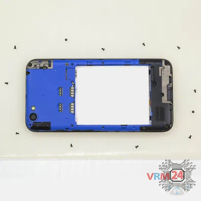 Cómo desmontar ZTE Blade L4, Paso 3/2