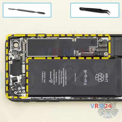 Como desmontar Apple iPhone SE (2nd generation) por si mesmo, Passo 17/1