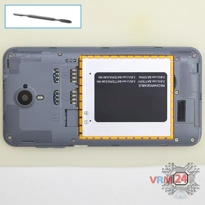 How to disassemble Micromax Canvas Pace Q415, Step 2/1