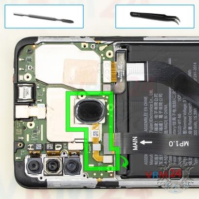 How to disassemble Samsung Galaxy A20s SM-A207, Step 6/1