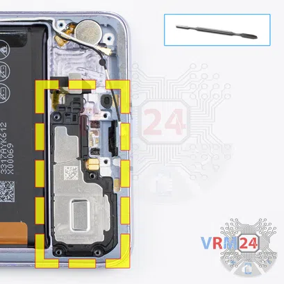 How to disassemble Huawei Honor 30 Pro Plus, Step 14/1