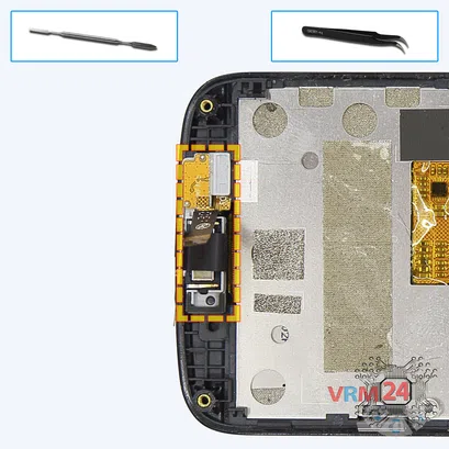 How to disassemble ZTE Blade C, Step 8/1