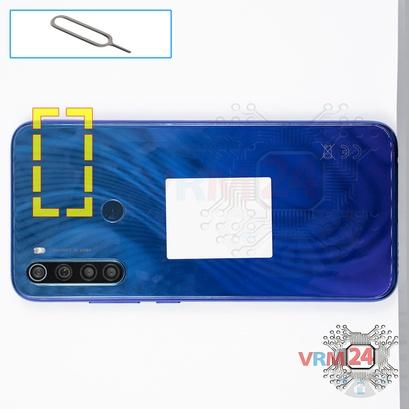 How to disassemble Xiaomi Redmi Note 8, Step 1/1