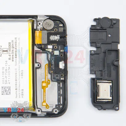 Como desmontar Realme C21Y por si mesmo, Passo 9/2