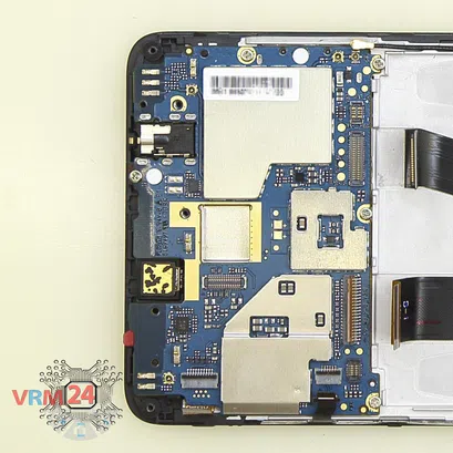 How to disassemble Xiaomi RedMi Note 4X, Step 13/3