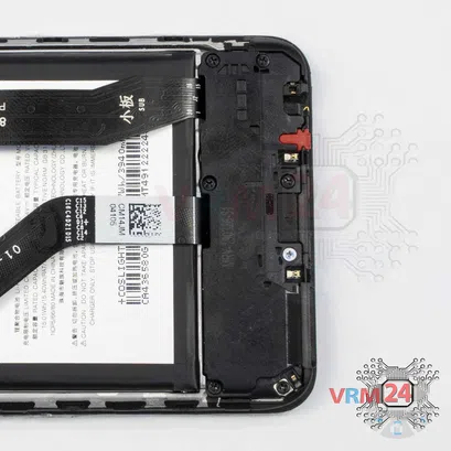 How to disassemble Meizu Note 9 M923H, Step 8/2