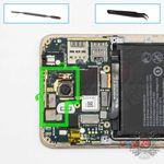 How to disassemble Huawei Y5 (2017), Step 10/1