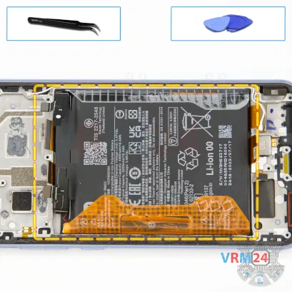Como desmontar Xiaomi 13T Pro por si mesmo, Passo 18/1