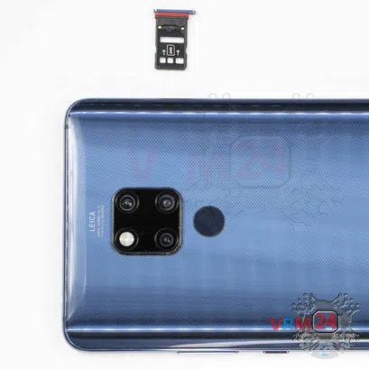 How to disassemble Huawei Mate 20X, Step 2/2
