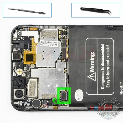 How to disassemble uleFone T1, Step 5/1